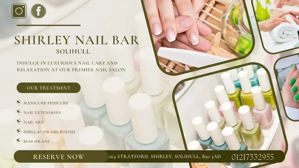 Shirley Nail Bar/Angel Nails — Nail salon in Solihull